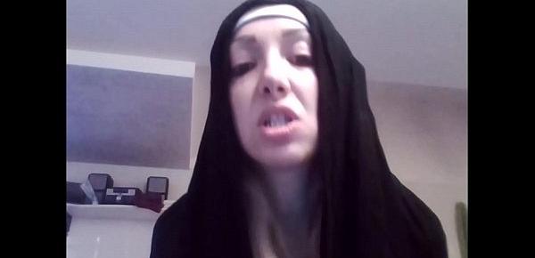  the nun is back! has something to show you